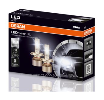 H4 12V-LED (P43t) 6000K 25/25W LEDriving HL (.2 .) 64193DWS