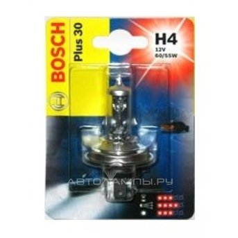 H4 12V- 60/55W (P43t) ( +30% ) Plus 30 1987302042